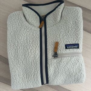 Patagonia Cream Fleece 1/4 zip